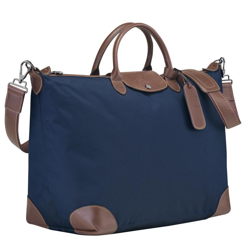 Blue Men's Longchamp Boxford S Travel Bags | 63918-VCOS