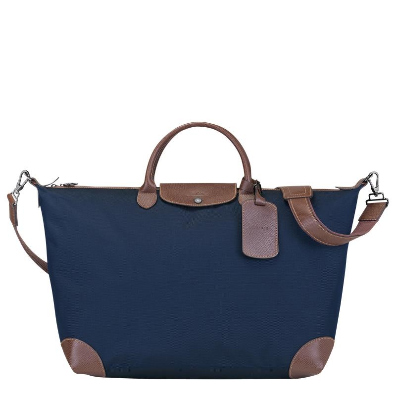 Blue Women\'s Longchamp Boxford S Travel Bags | 51043-TKPW