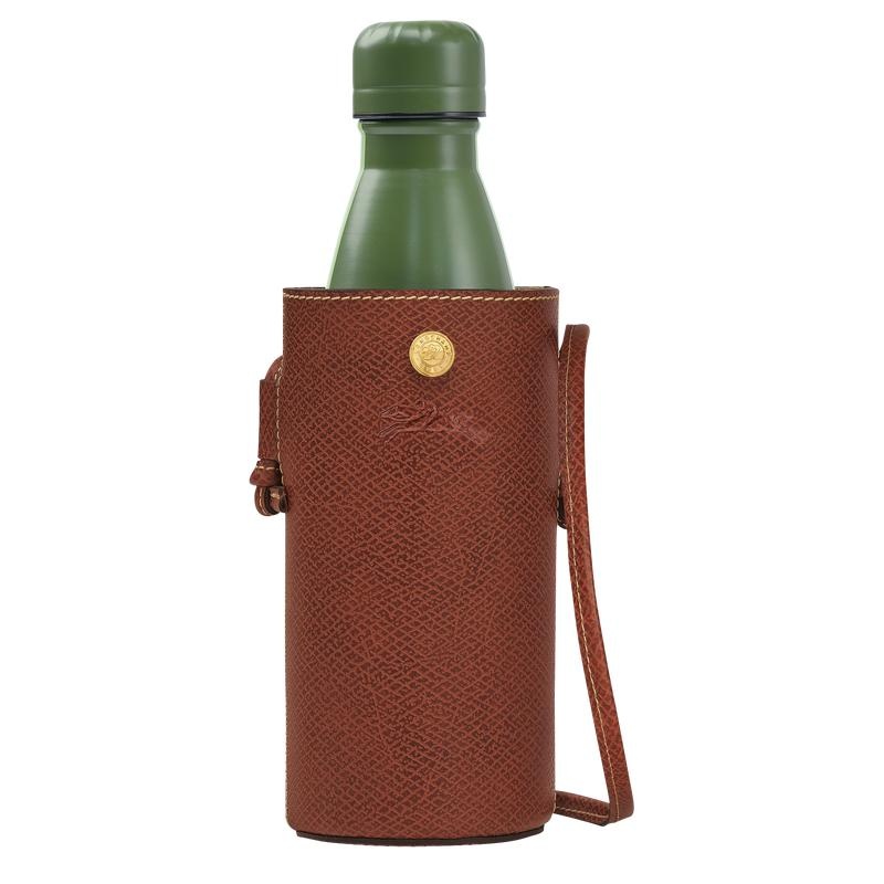 Brown Men\'s Longchamp Épure Bottle Bottle Holder Bag | 54781-EUNJ