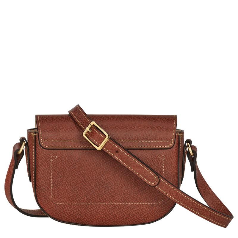 Brown Women's Longchamp Épure XS Crossbody Bags | 72541-PXFG