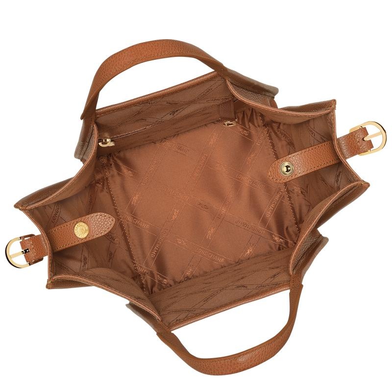 Caramel Brown Women's Longchamp Le Foulonné S Handbags | 12539-HEKS