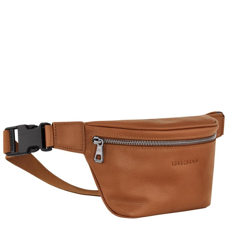 Caramel Brown Women's Longchamp Le Foulonné M Belt Bags | 58046-KPEQ