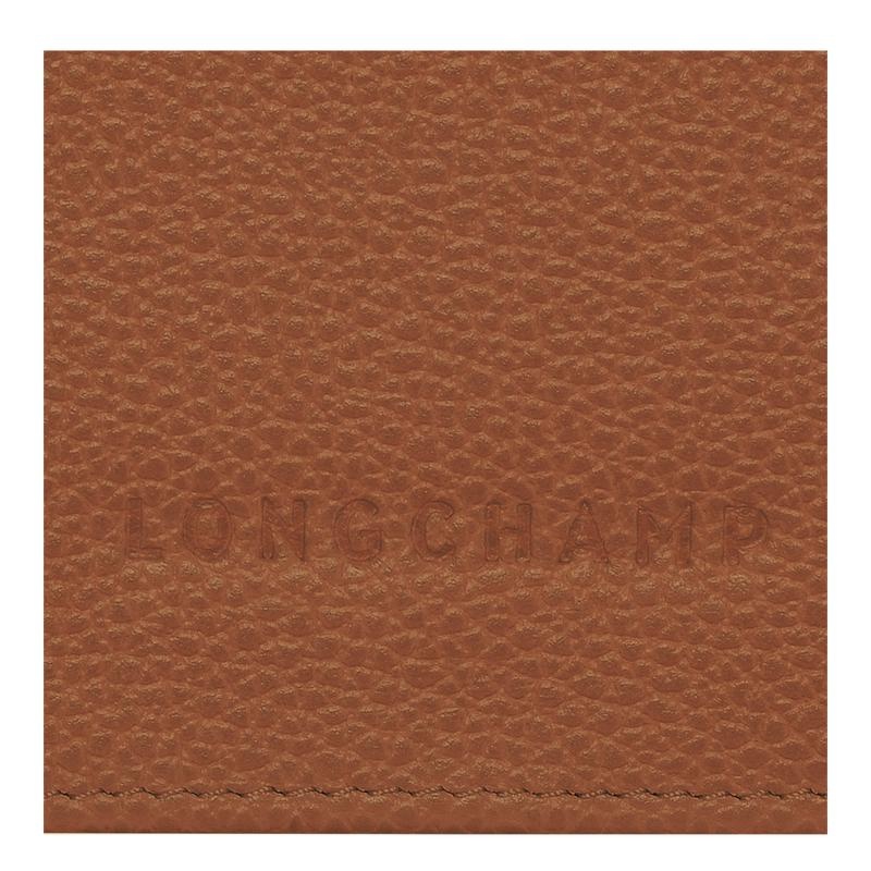 Caramel Brown Women's Longchamp Le Foulonné Continental Wallets | 57910-GCPR