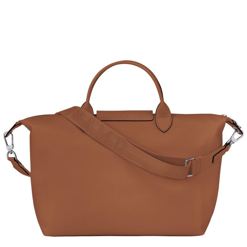 Cognac Brown Men's Longchamp Le Pliage Xtra L Handbags | 23958-NHYD