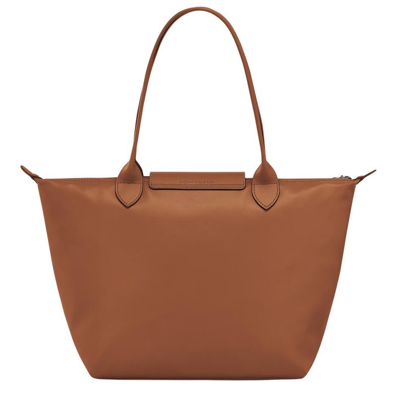 Cognac Brown Women's Longchamp Le Pliage Xtra M Tote Bag | 24790-LCVI