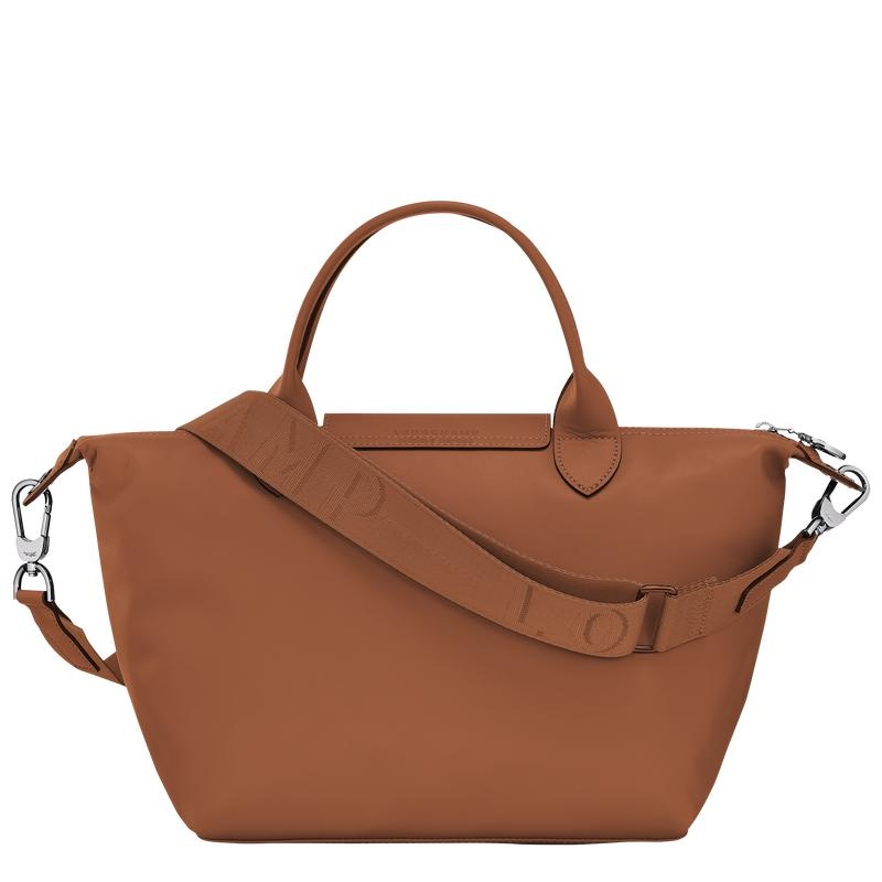 Cognac Brown Women's Longchamp Le Pliage Xtra S Handbags | 40981-LXDW