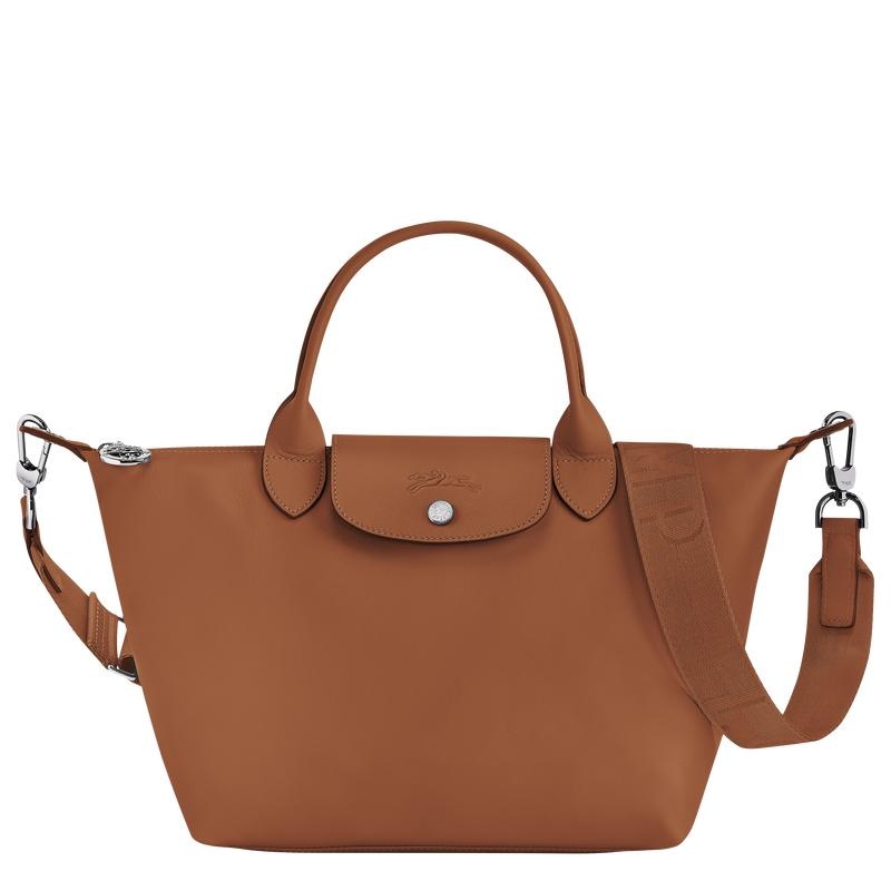 Cognac Brown Women\'s Longchamp Le Pliage Xtra S Handbags | 40981-LXDW