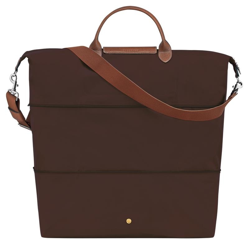 Ebony Brown Men's Longchamp Le Pliage Original expandable Travel Bags | 26178-INSZ