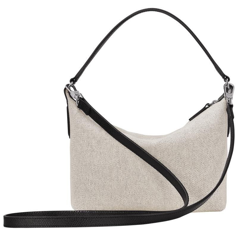 Ecru White Women's Longchamp Essential S Crossbody Bags | 51287-PZAT