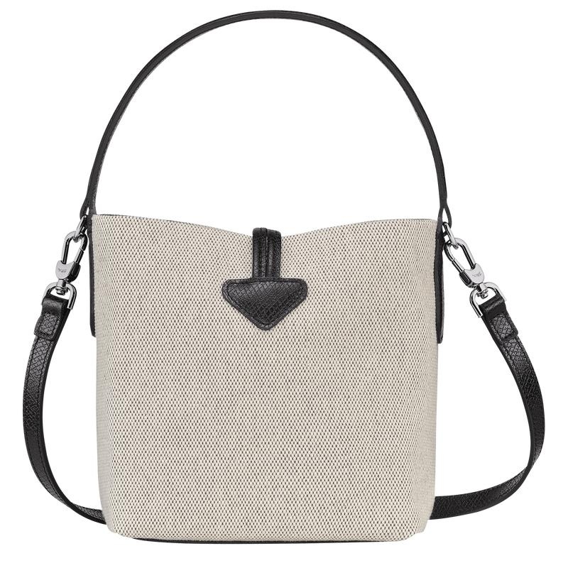 Ecru White Women's Longchamp Essential XS Bucket Bag | 92617-DTNQ