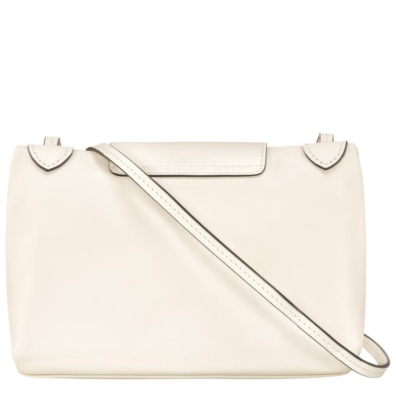 Ecru White Women's Longchamp Le Pliage Xtra XS Crossbody Bags | 59617-DCHB