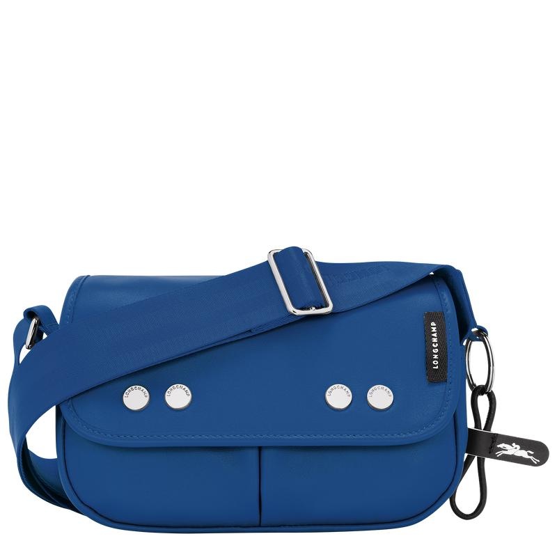 Electric Blue Women\'s Longchamp Très Paris S Crossbody Bags | 61458-KZSP