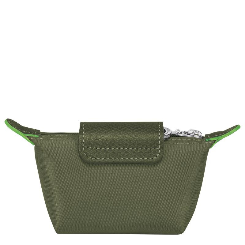 Forest Green Men's Longchamp Le Pliage Green Coin Purses | 47906-WDAU