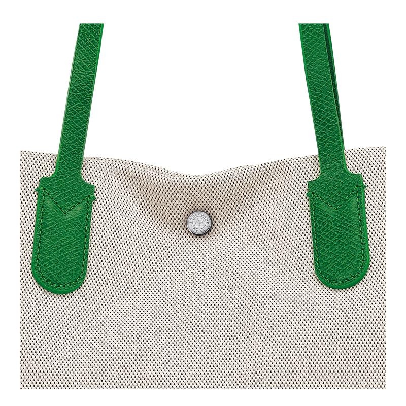 Green Women's Longchamp Essential L Tote Bag | 91506-BSYZ