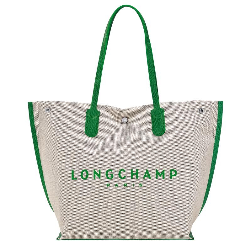 Green Women\'s Longchamp Essential L Tote Bag | 91506-BSYZ