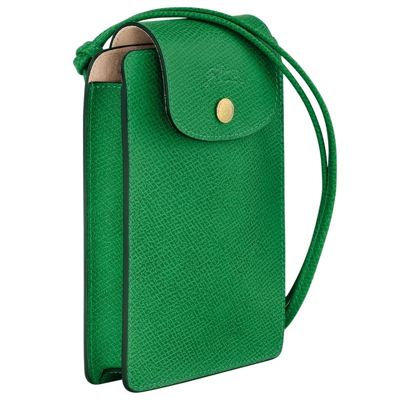 Green Women's Longchamp Épure XS Crossbody Bags | 09172-NPJQ