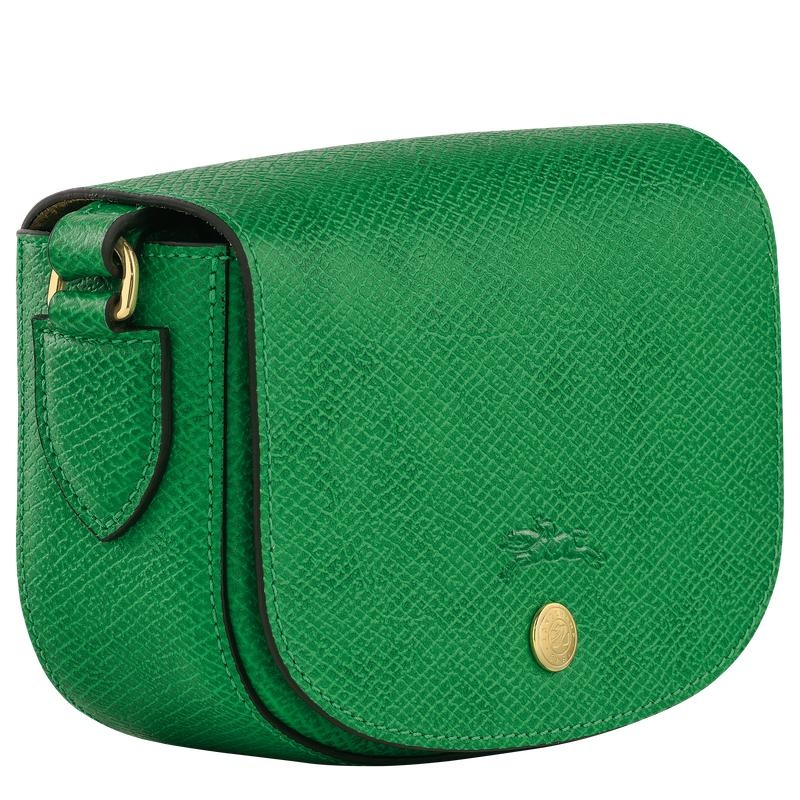 Green Women's Longchamp Épure XS Crossbody Bags | 94056-LVEA