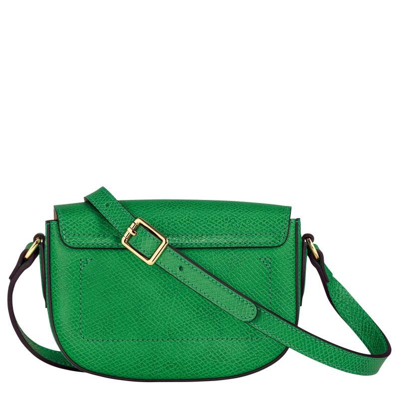 Green Women's Longchamp Épure XS Crossbody Bags | 94056-LVEA