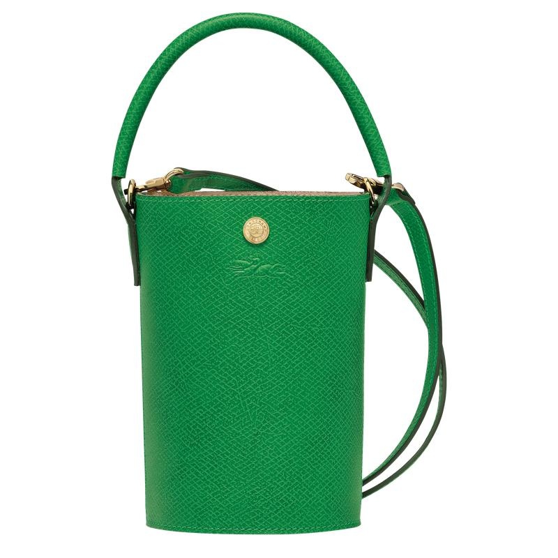 Green Women\'s Longchamp Épure XS Crossbody Bags | 20768-PQSV