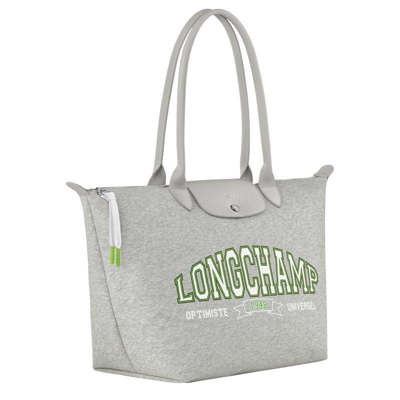 Grey Women's Longchamp Le Pliage Collection L Tote Bag | 62975-LMUW