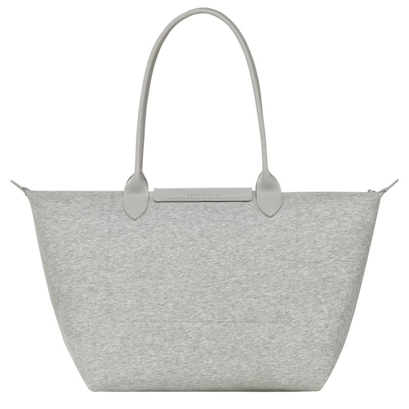 Grey Women's Longchamp Le Pliage Collection L Tote Bag | 62975-LMUW