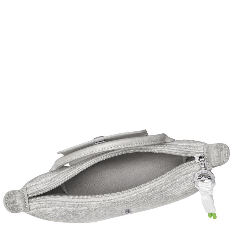 Grey Women's Longchamp Le Pliage Collection Pouches | 17624-FRYU