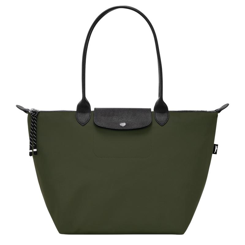 Khaki Women\'s Longchamp Le Pliage Energy L Tote Bag | 14290-WNRG