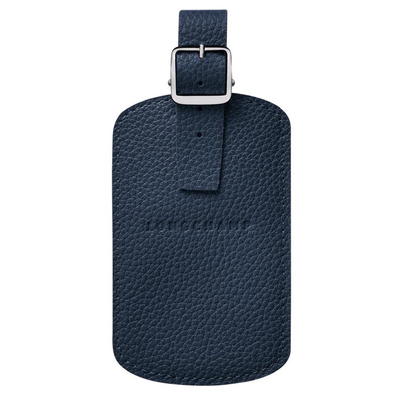 Navy Men\'s Longchamp Le Foulonné Luggage Tags | 85724-WSQP