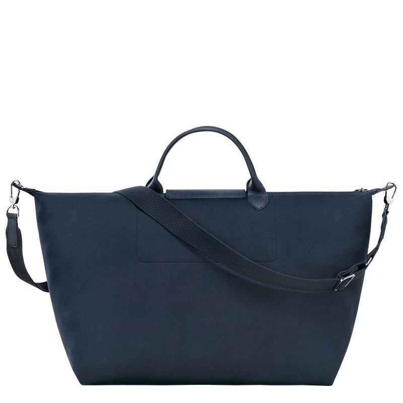 Navy Men's Longchamp Le Pliage Collection Travel Bags | 49625-QIJN