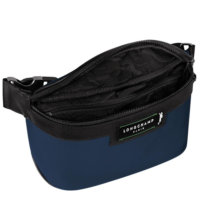 Navy Men's Longchamp Le Pliage Energy M Belt Bags | 53409-QSNB