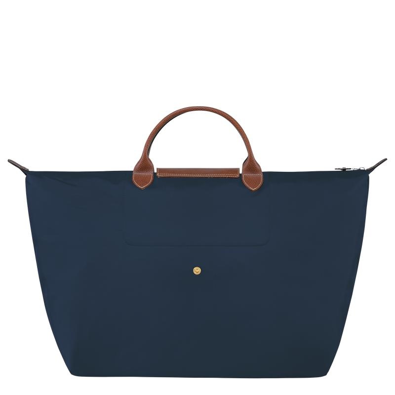 Navy Men's Longchamp Le Pliage Original S Travel Bags | 06523-ILGH