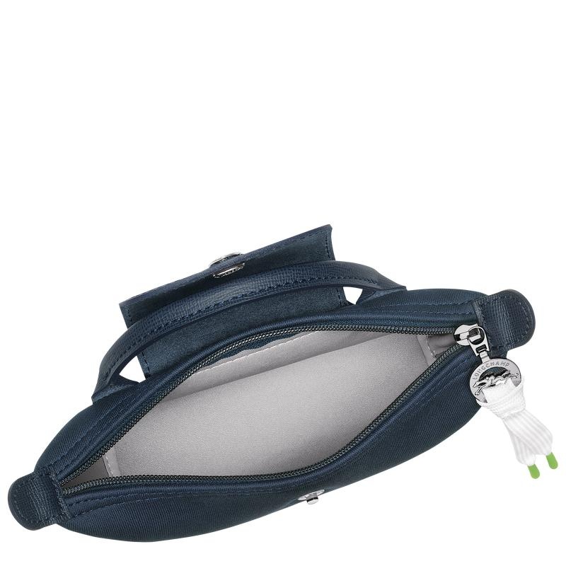 Navy Women's Longchamp Le Pliage Collection Pouches | 64907-ICZO