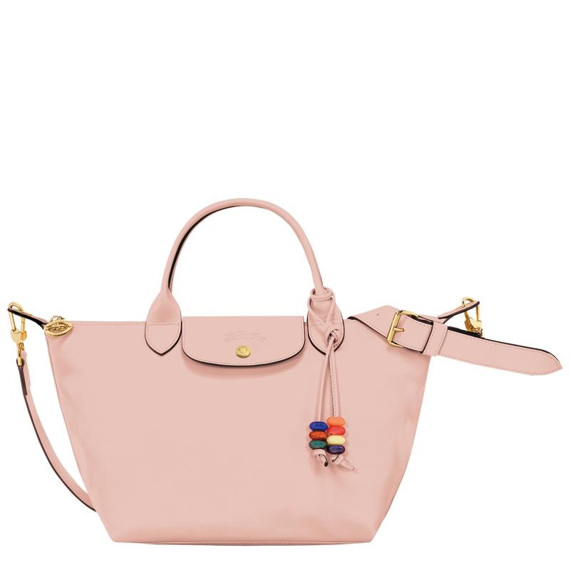 Nude Pink Women\'s Longchamp Le Pliage Xtra S Handbags | 94637-IZJY