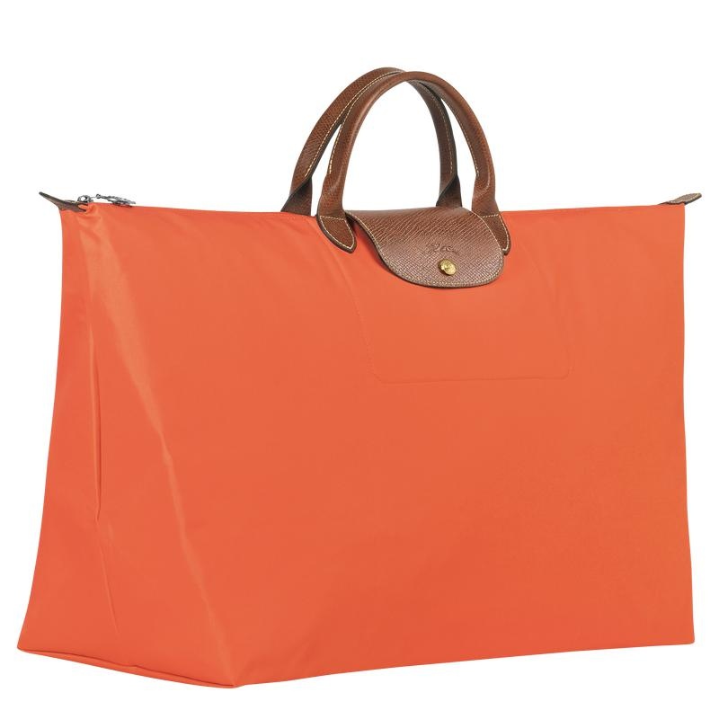 Orange Women's Longchamp Le Pliage Original M Travel Bags | 46910-MYQB