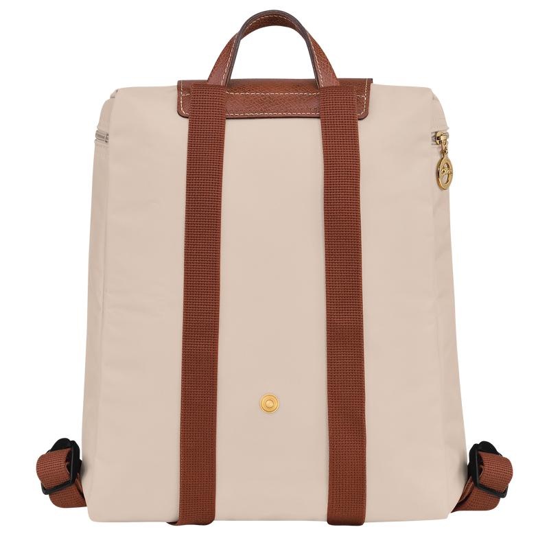 Paper White Men's Longchamp Le Pliage Original M Backpacks | 95163-BZVP