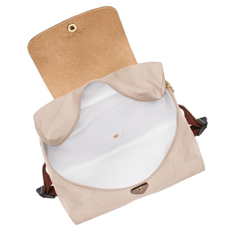 Paper White Men's Longchamp Le Pliage Original M Backpacks | 95163-BZVP