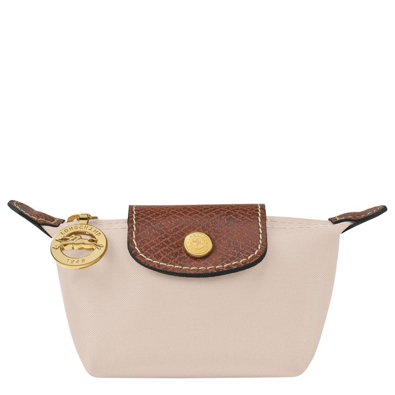 Paper White Women\'s Longchamp Le Pliage Original Coin Purses | 81253-LSXV