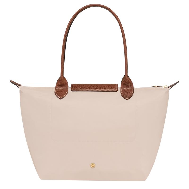 Paper White Women's Longchamp Le Pliage Original M Tote Bag | 34652-VXFJ