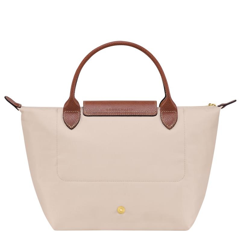 Paper White Women's Longchamp Le Pliage Original S Handbags | 01984-IJAL