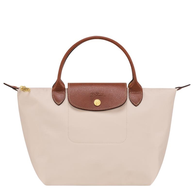 Paper White Women\'s Longchamp Le Pliage Original S Handbags | 01984-IJAL