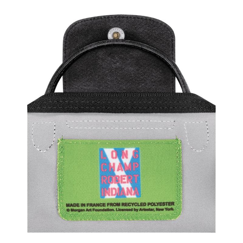 Pink Women's Longchamp x Robert Indiana Pouches | 25837-NXHT