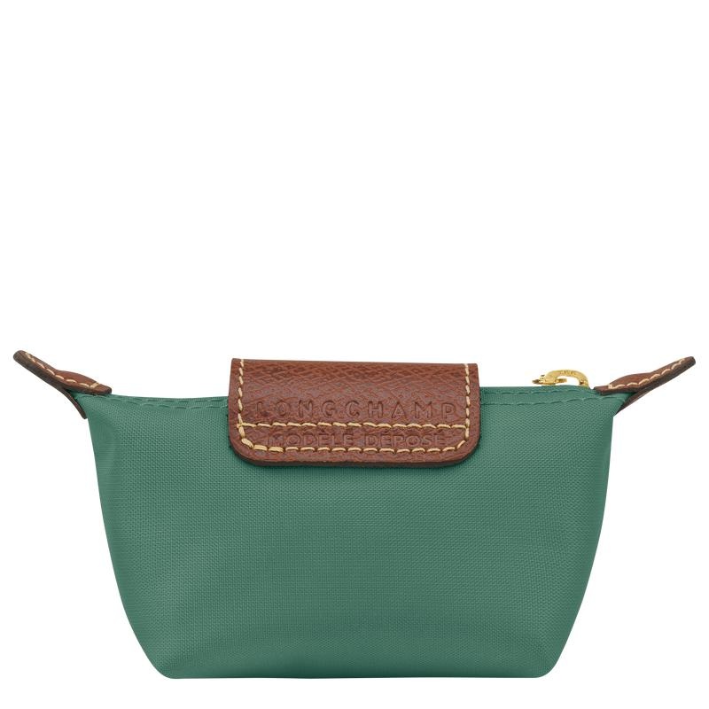 Sage Green Women's Longchamp Le Pliage Original Coin Purses | 21703-NGTW