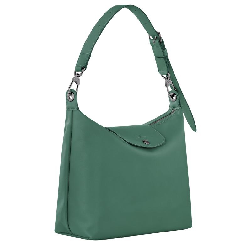 Sage Green Women's Longchamp Le Pliage Xtra M Hobo Bags | 65093-XZBF