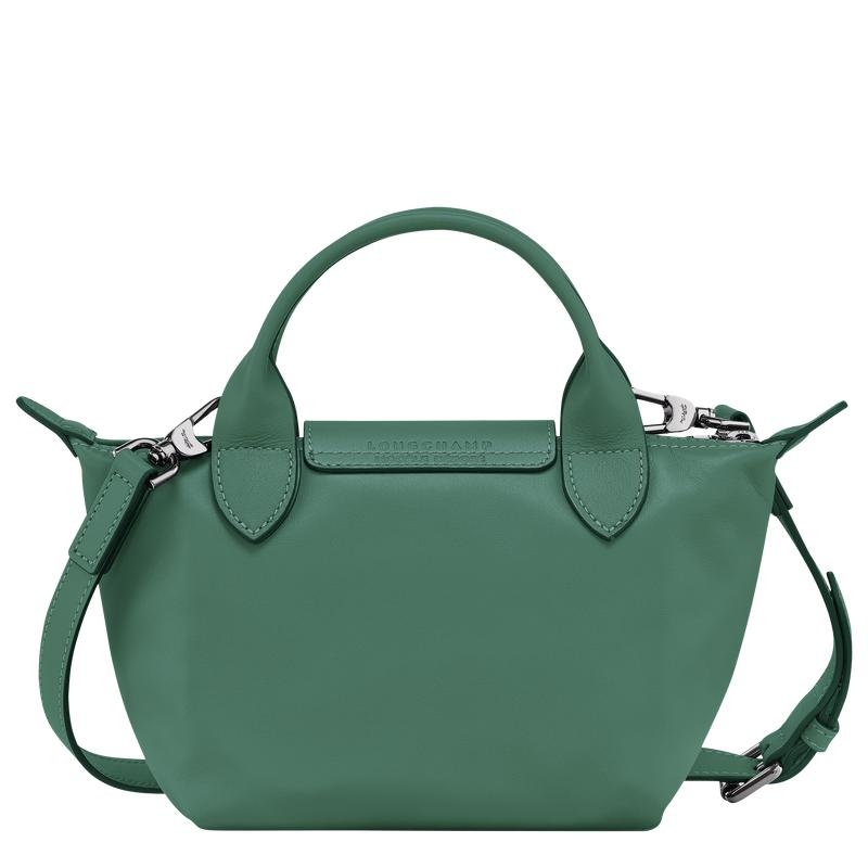 Sage Green Women's Longchamp Le Pliage Xtra XS Handbags | 58407-ROWL