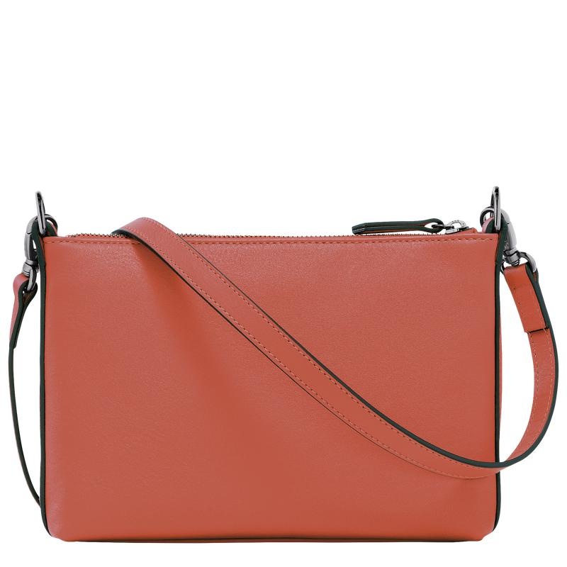 Sienna Red Women's Longchamp 3D S Crossbody Bags | 37024-JVIA