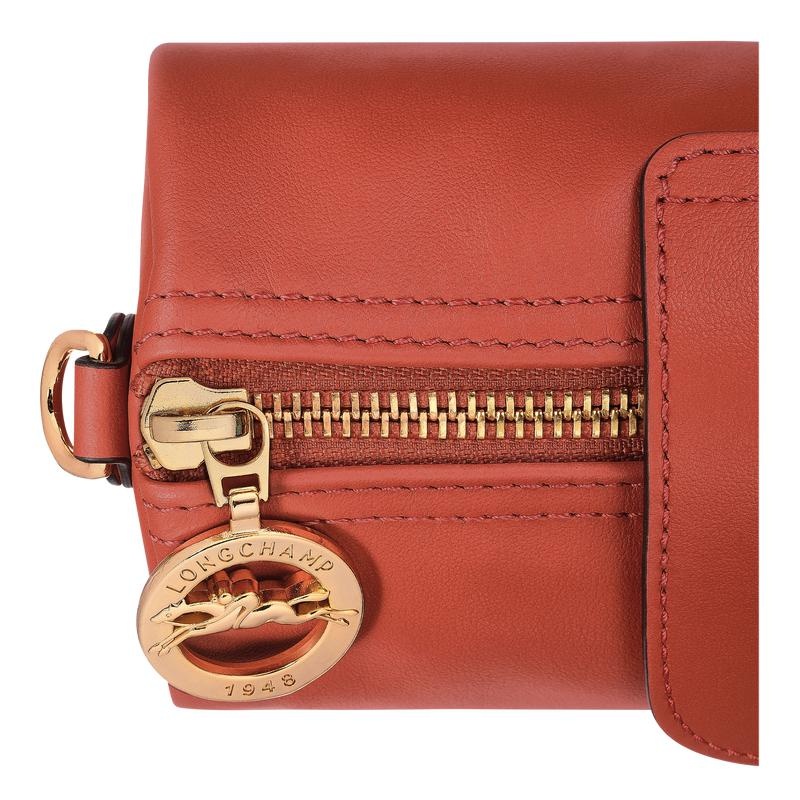 Sienna Red Women's Longchamp Le Pliage Xtra S Crossbody Bags | 57631-NTEK