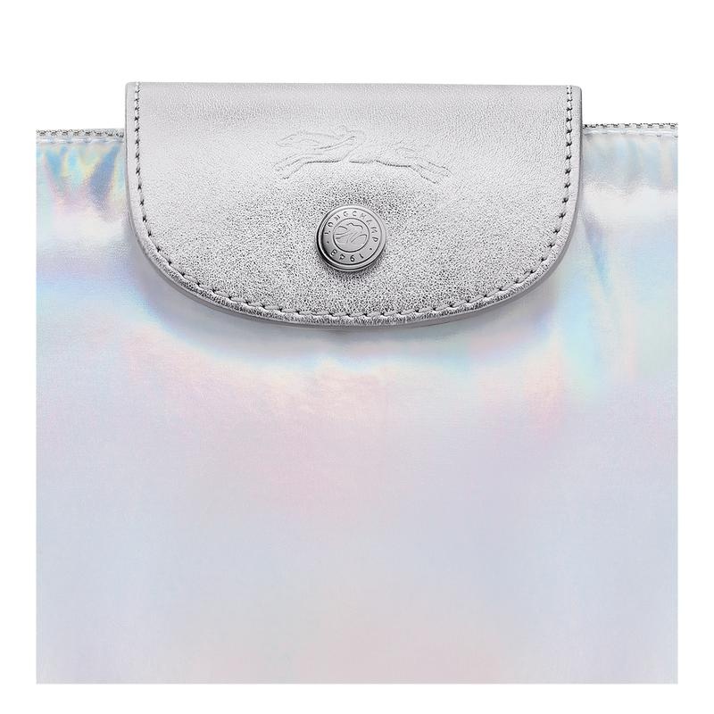 Silver Women's Longchamp Le Pliage Collection XS Crossbody Bags | 09234-MZSK