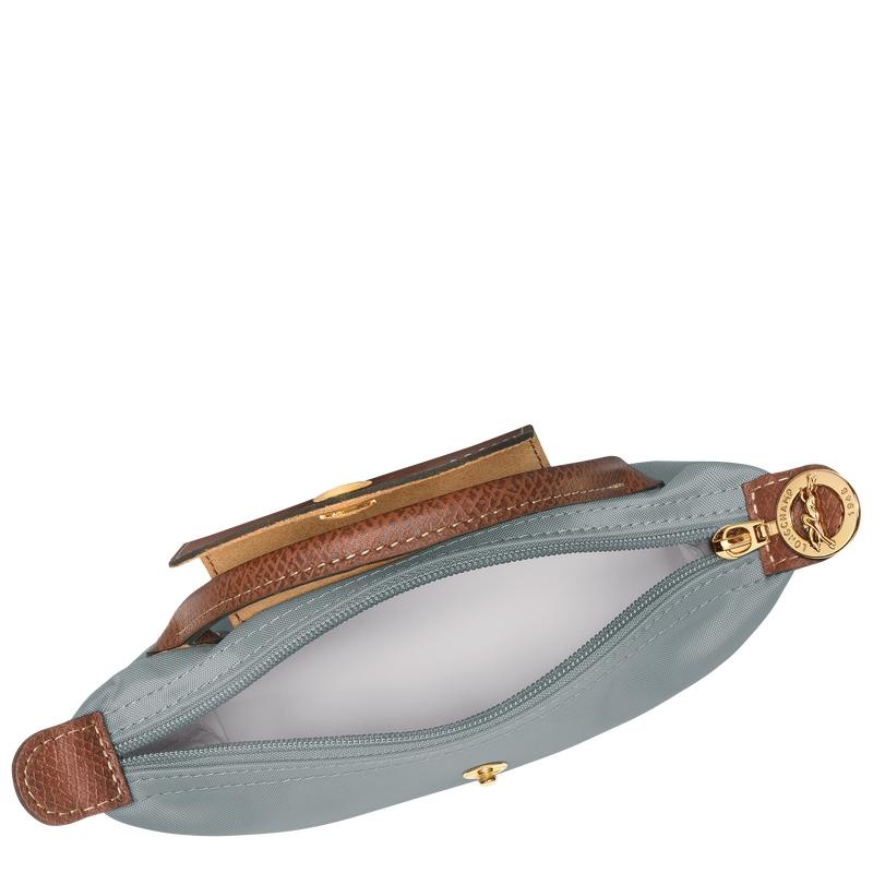 Steel Grey Women's Longchamp Le Pliage Original with handle Pouches | 01935-UOWB