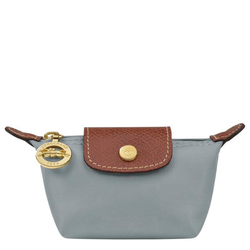 Steel Grey Women\'s Longchamp Le Pliage Original Coin Purses | 15073-XQDW