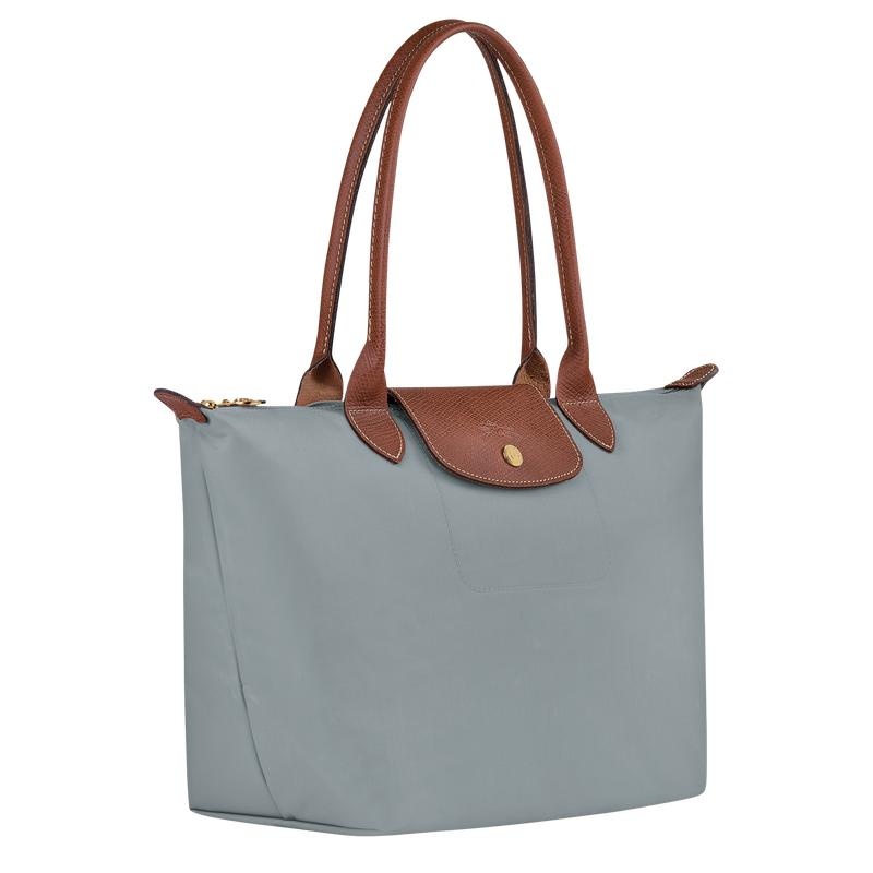 Steel Grey Women's Longchamp Le Pliage Original M Tote Bag | 28419-IWHD